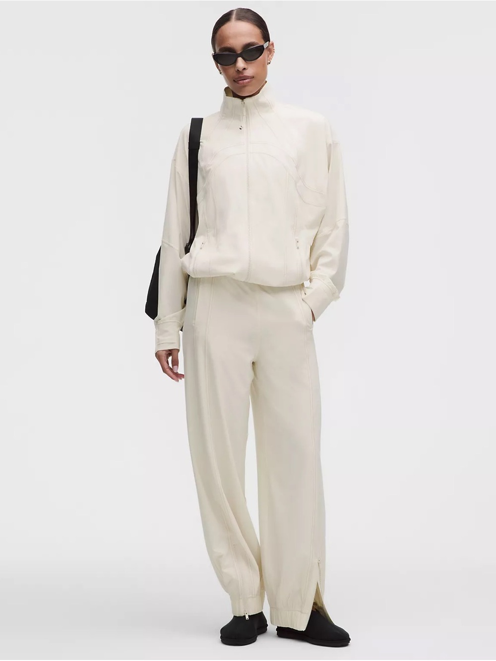 Lululemon Define Swift Jogger M BNWT Ivory convertible wideleg pant Light Luxury